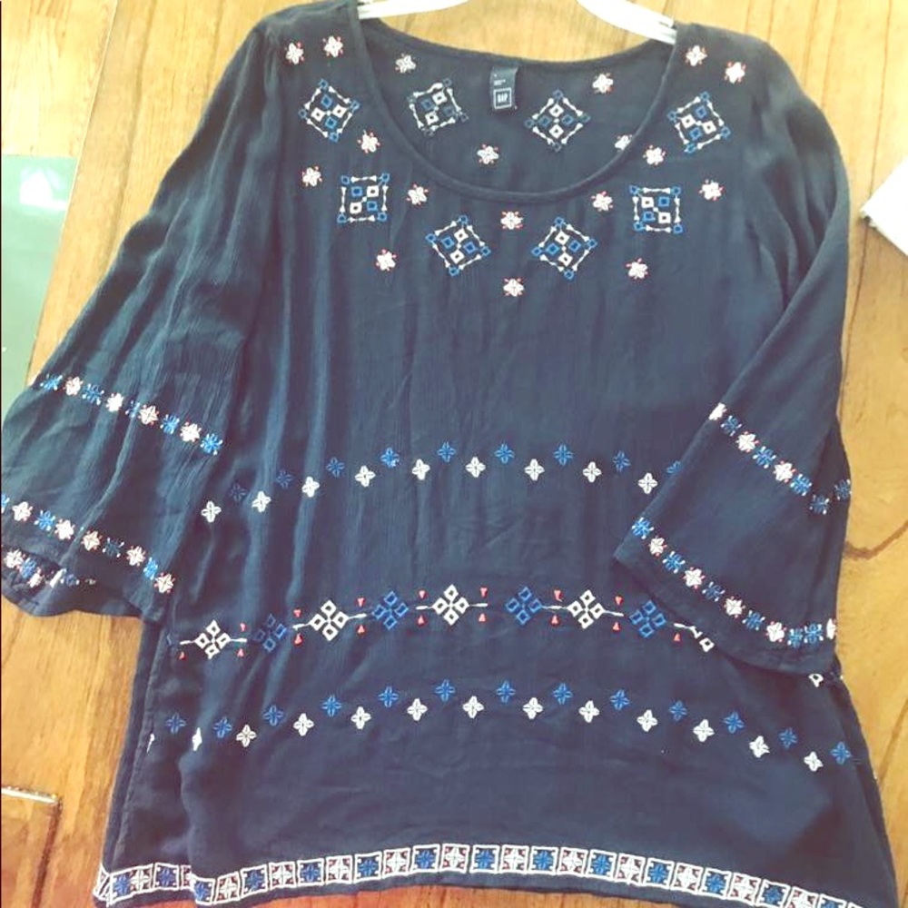 Gap Bell Sleeve Blouse